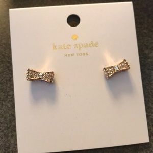 NEW Kate Spade ready set bow earrings